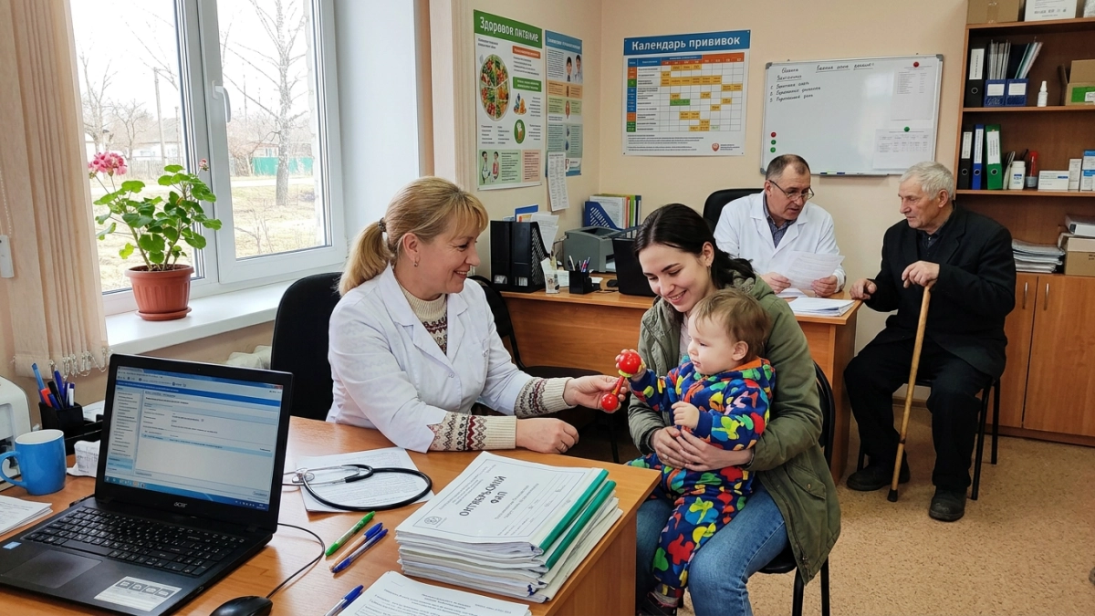 В посёлке Октябрьском открылась амбулатория для более 2 тыс. жителей