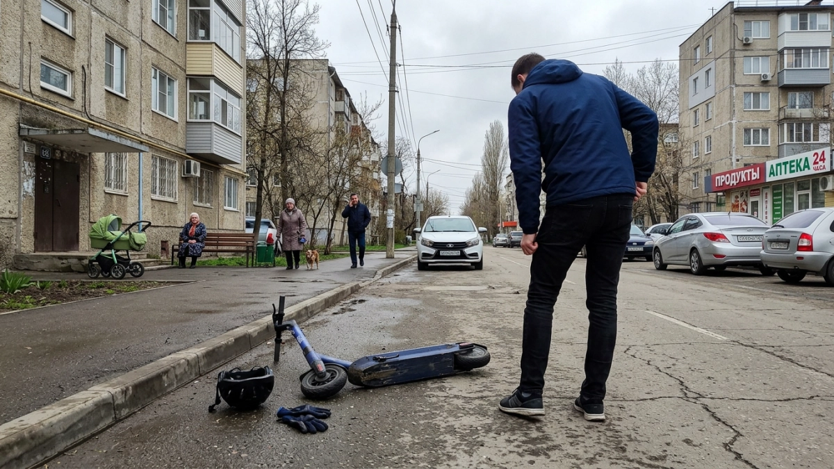 Кубань обогнала Москву и Петербург по авариям с электросамокатами в I квартале