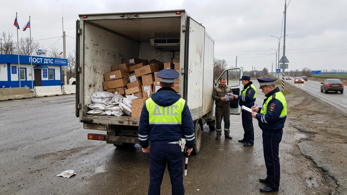 5 тонн кильки без ветдокументов остановили на трассе «Кавказ»