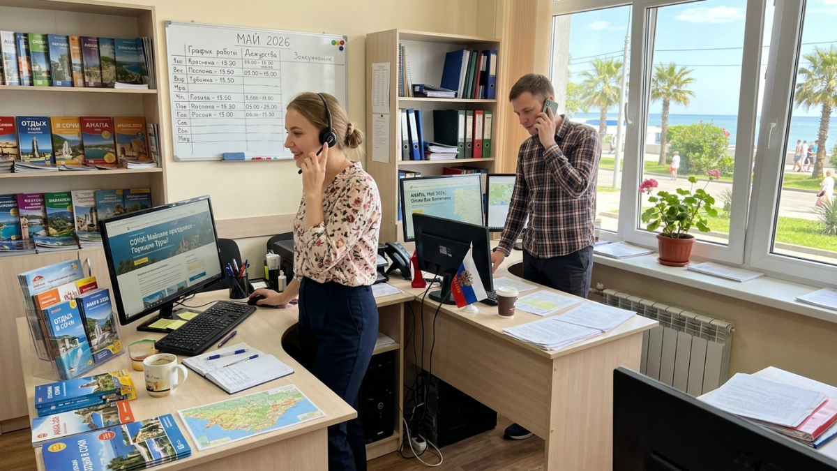 Анапа впервые обогнала Сочи по бронированиям туров на майские