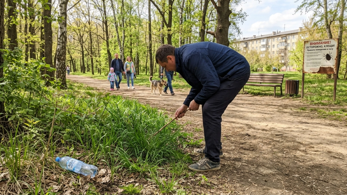 Краснодарский край вошёл в топ-5 регионов по активности клещей