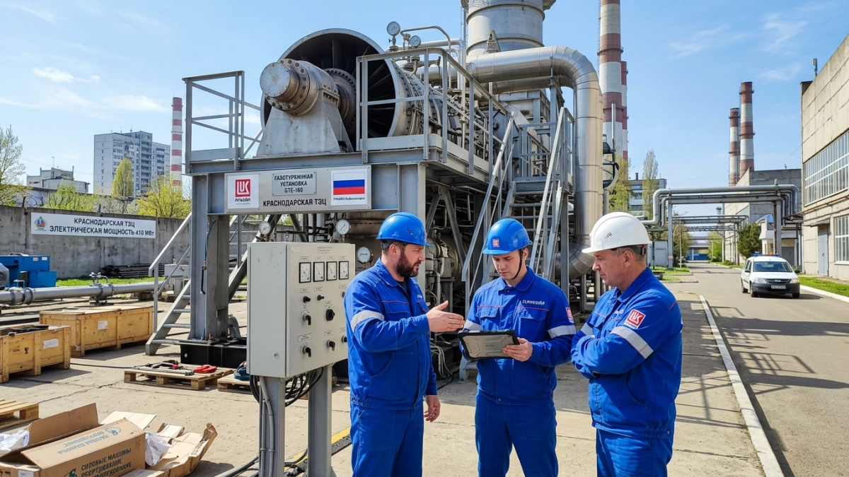 Краснодарская ТЭЦ запустила обновлённый энергоблок, покрывающий четверть потребностей Кубани