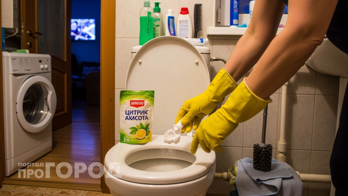 Унитаз сияет чистотой без лишних усилий: просто засыпьте это средство в слив и через пять минут смойте налет