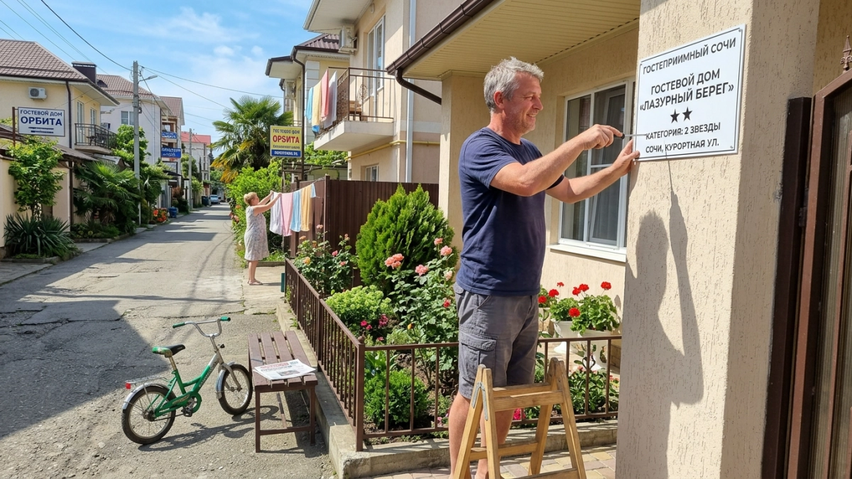 92,5% гостевых домов Кубани вошли в официальный реестр