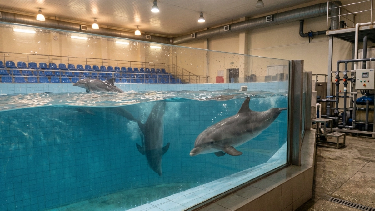 Прокуратура проверит дельфинарий в Сочи после жалоб на условия содержания