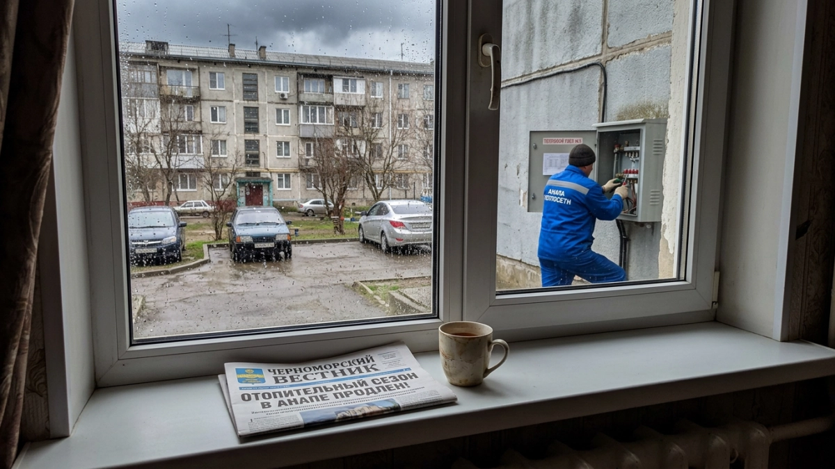 Анапа продлила отопление до 24 апреля: курорт не торопится с теплом