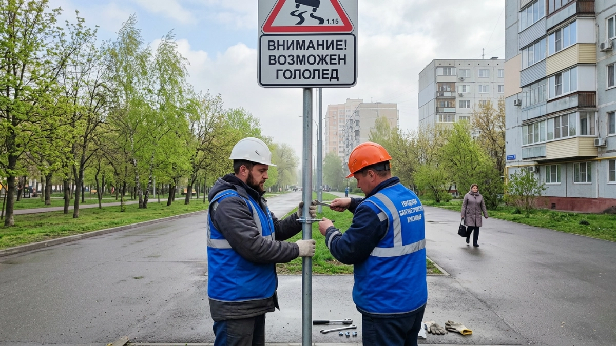 В Краснодарском крае 16 апреля ожидаются заморозки до -4°