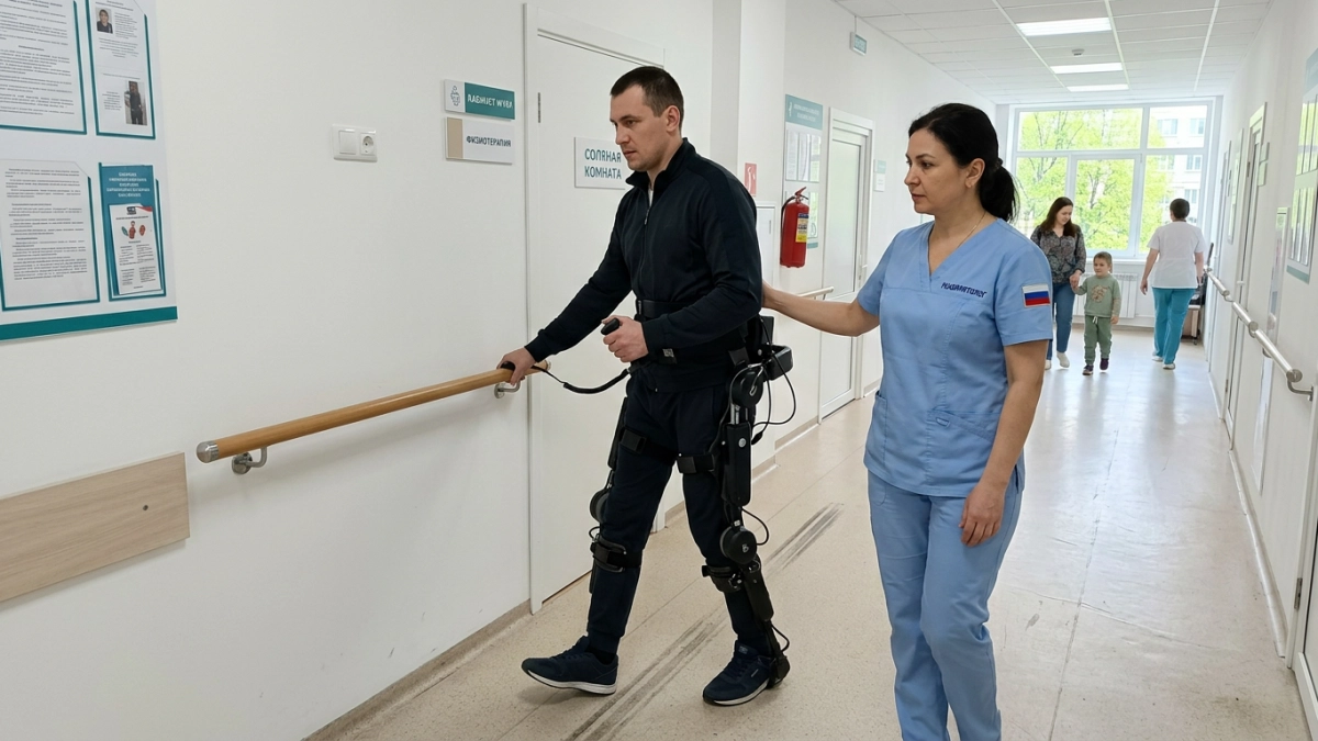 Пятеро участников СВО встали с инвалидных колясок в центре Краснодара