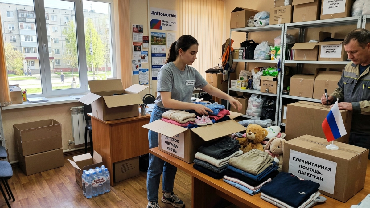 Кубанцы опубликовали почти 3900 объявлений в помощь пострадавшим от наводнения в Дагестане
