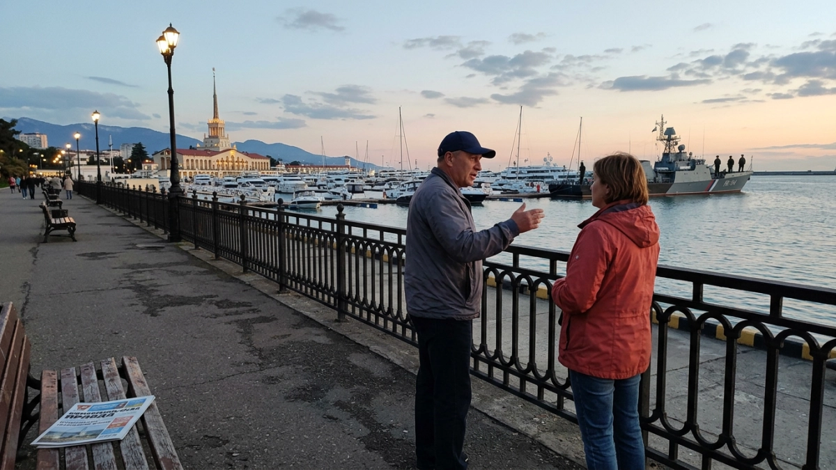 В Сочи военные проводят учебные стрельбы в порту: хлопки слышны до 22:00