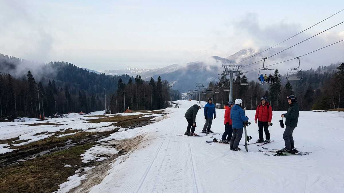 Сочи принял 1,9 млн туристов за зиму — сезон катания ещё не закрыт