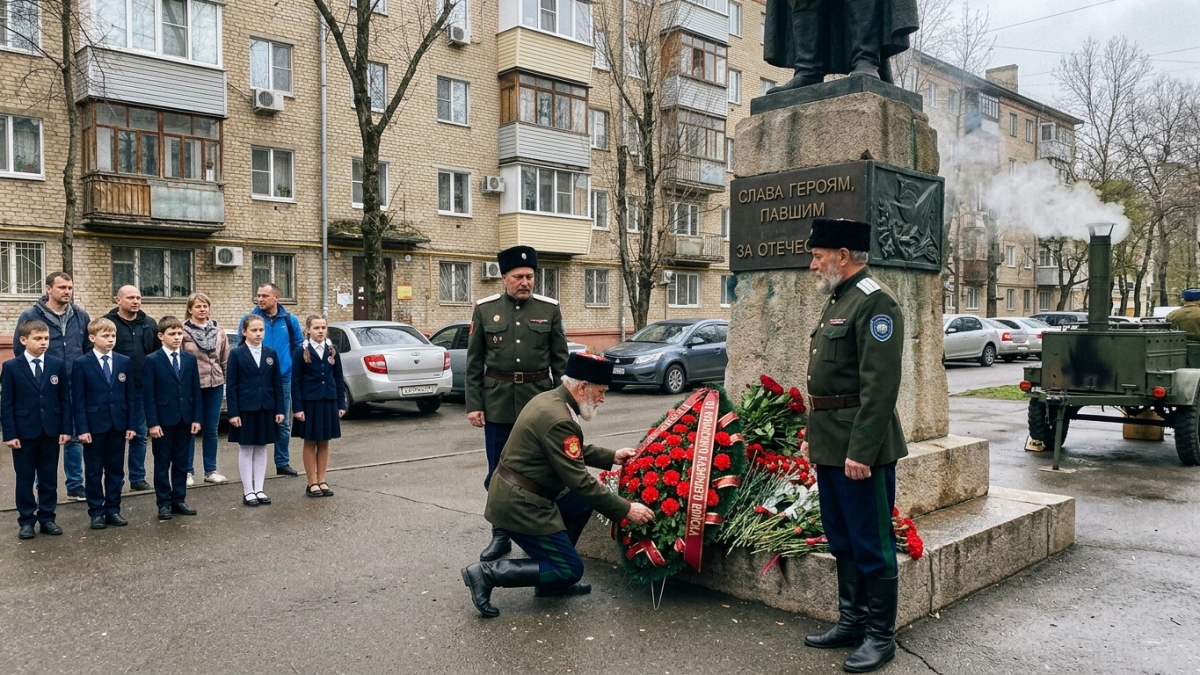 В Краснодаре отметили 108-ю годовщину гибели генерала Корнилова