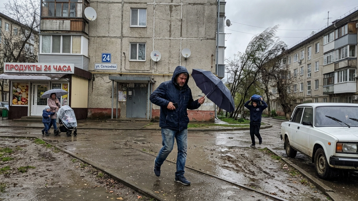 В Краснодарском крае 19 апреля ожидаются ливни, град и шквалистый ветер