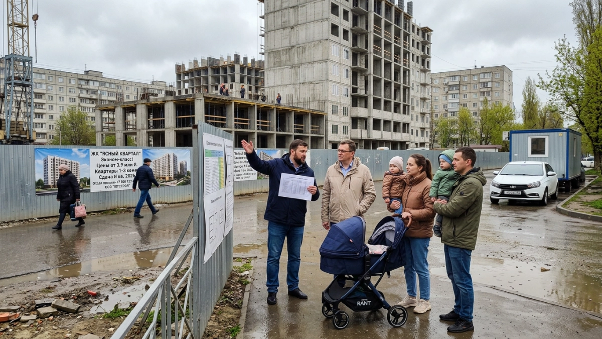 Спрос на жильё эконом-класса в Краснодарском крае вырос в 4,1 раза