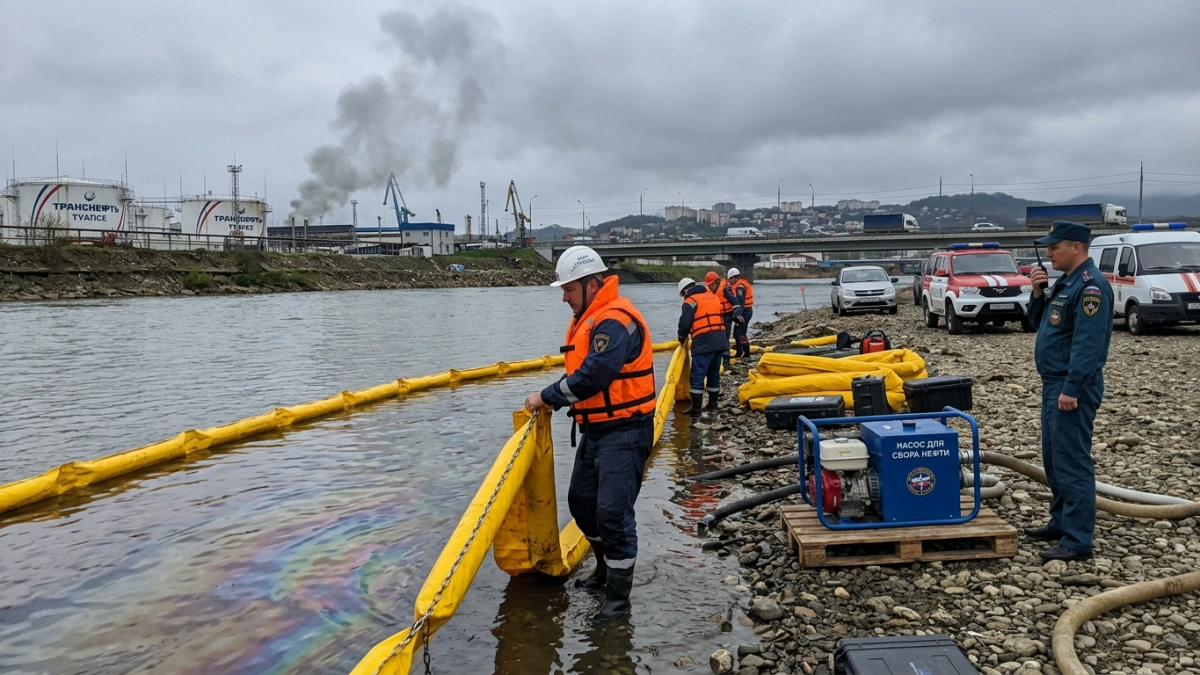 После атаки дронов ВСУ на терминал Туапсе нефть удержали от моря