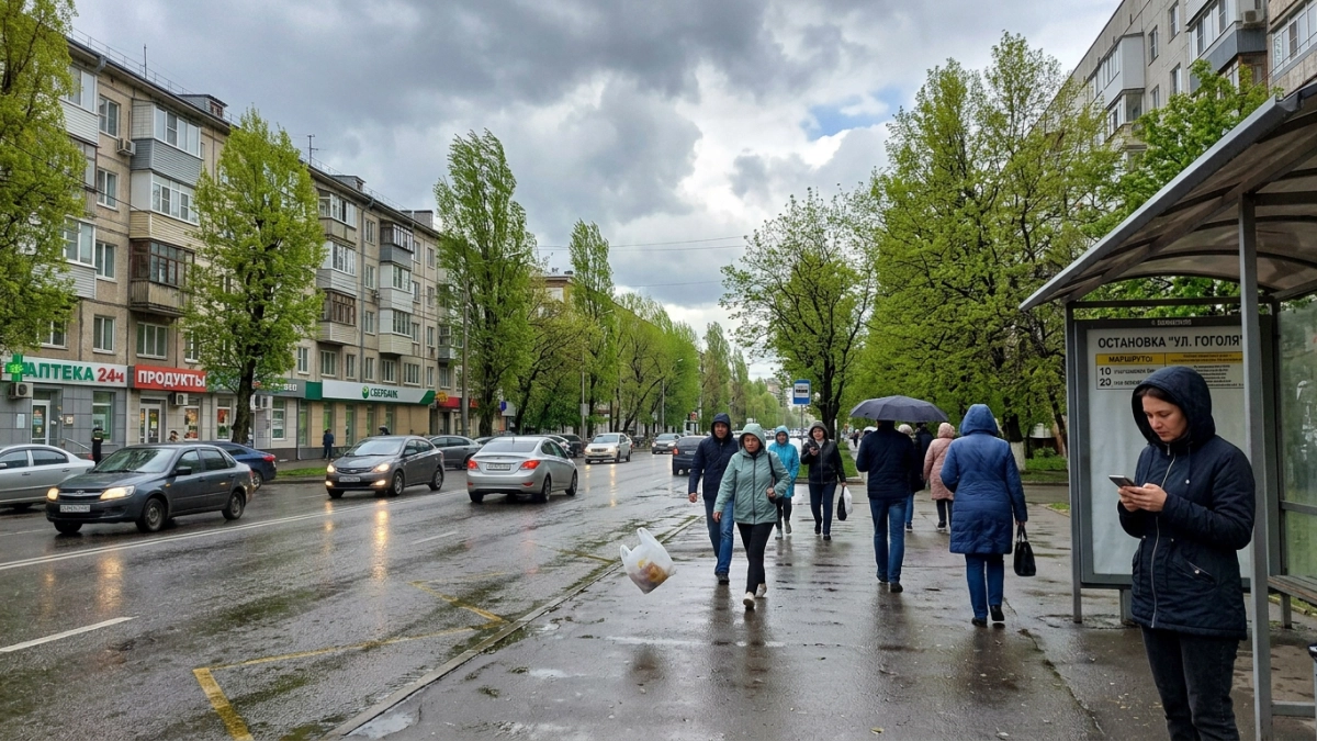 В Краснодарском крае 20 апреля ожидаются ливни с градом и порывистым ветром