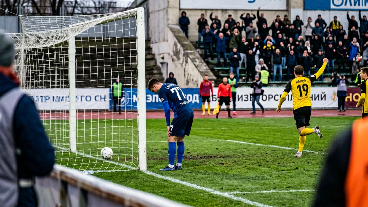 Тормена прикрыл мяч корпусом у своей штрафной — и подарил гол «Балтике»