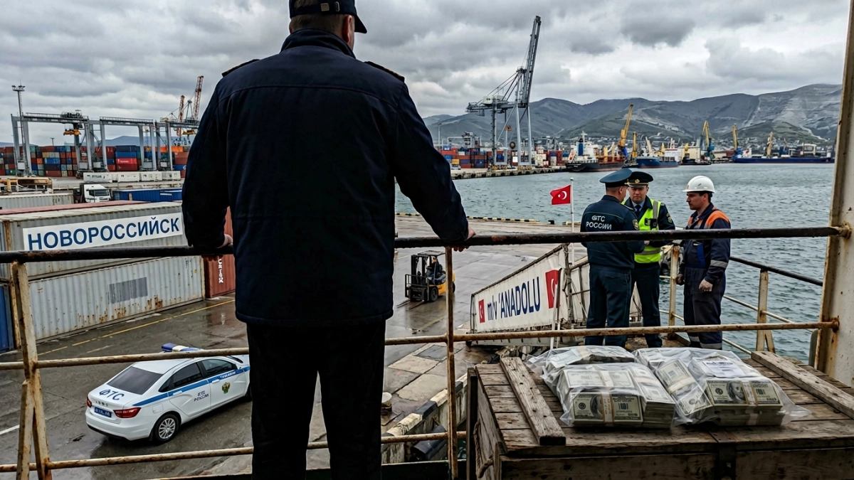 Капитан судна из Турции скрыл от таможни почти 34 тысячи долларов