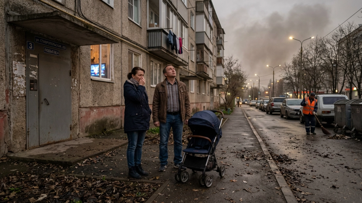 Смог над Краснодаром оказался дымом от сжигания стерни в соседнем районе