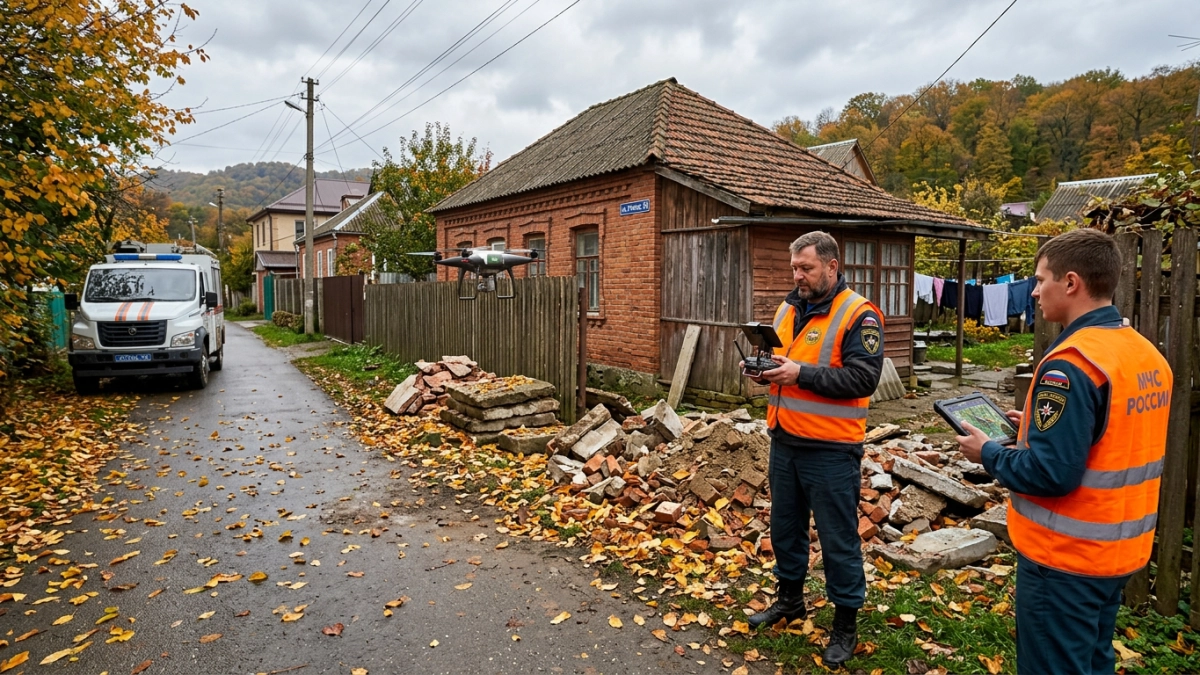 В Туапсе завалы разобраны, но останки пропавшей девочки не найдены