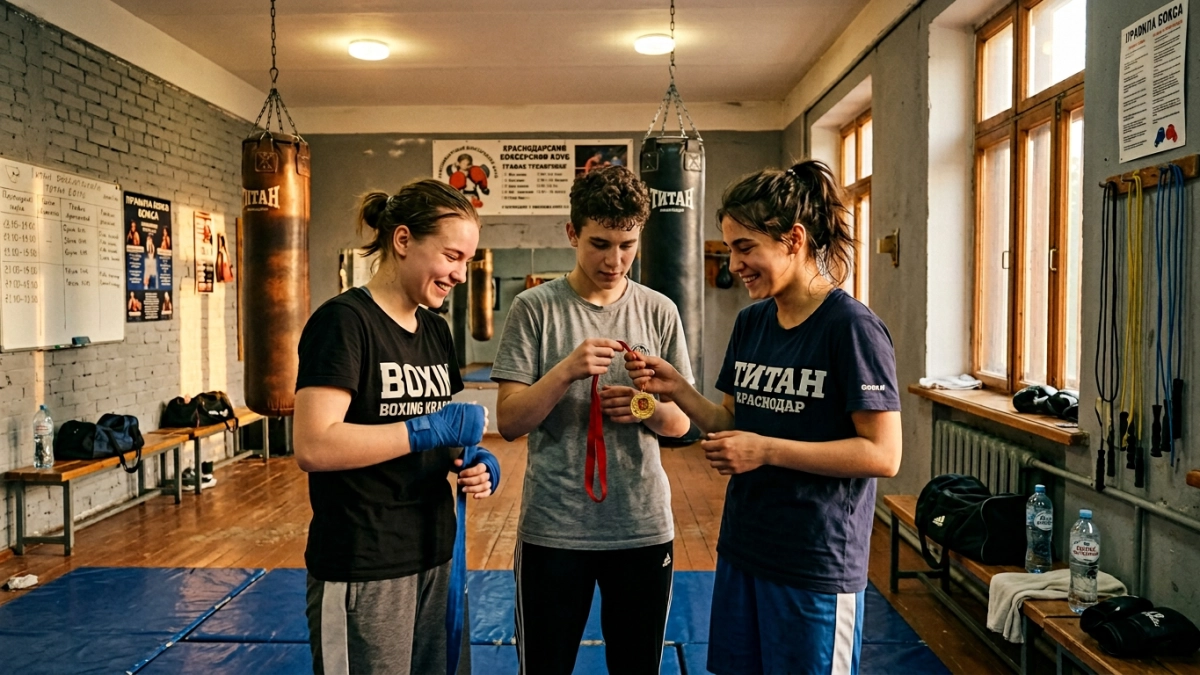 Путин наградил трёх боксёров-чемпионов из Краснодарского края в Кремле