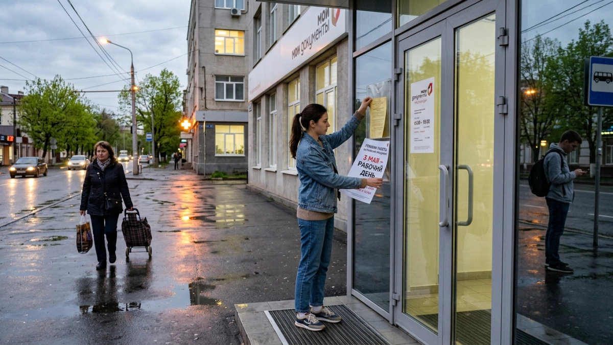 МФЦ на Кубани уйдут на майские: три дня без приёма