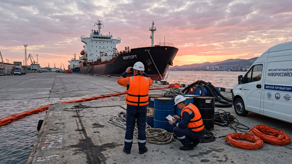 Суд арестовал танкер Hauma за разлив нефти в Чёрном море