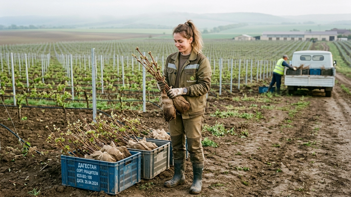 Краснодар нарастит производство саженцев винограда до 4,8 млн и снабдит регионы