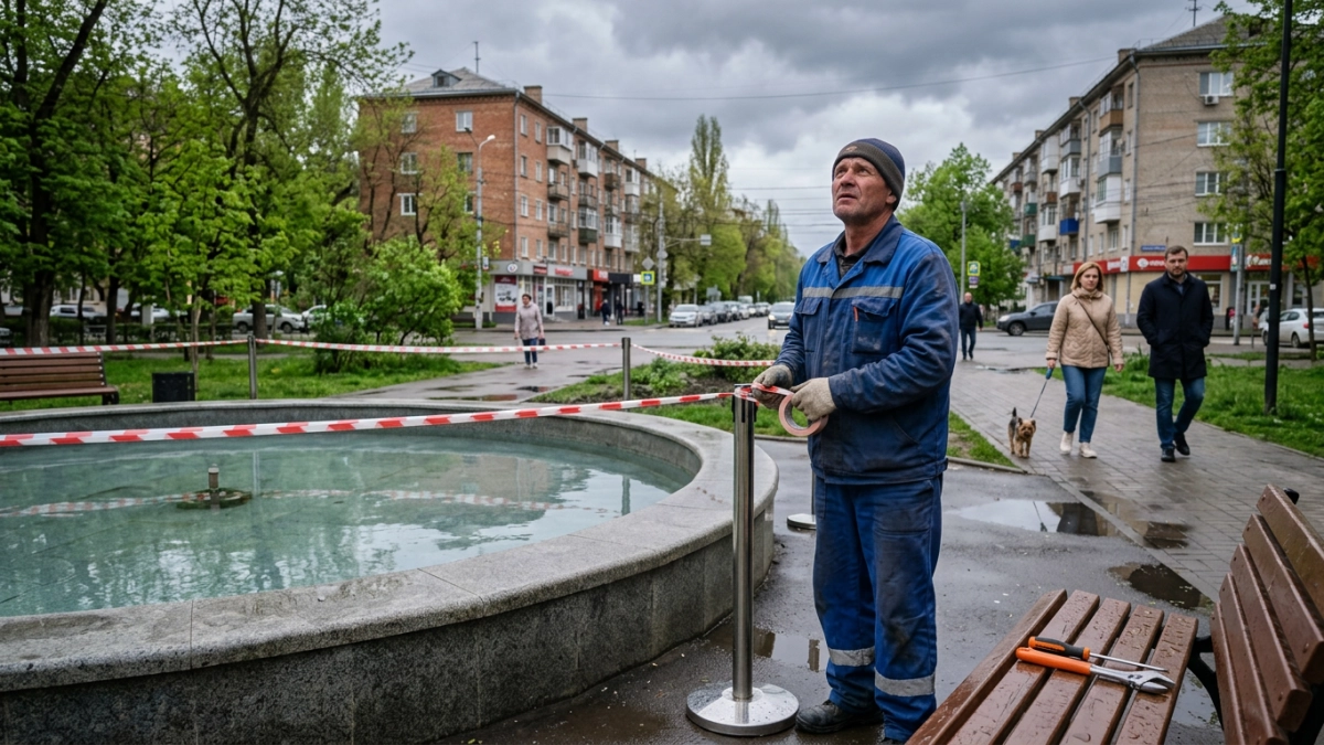 В Краснодаре отложили запуск 11 фонтанов из-за холодного циклона