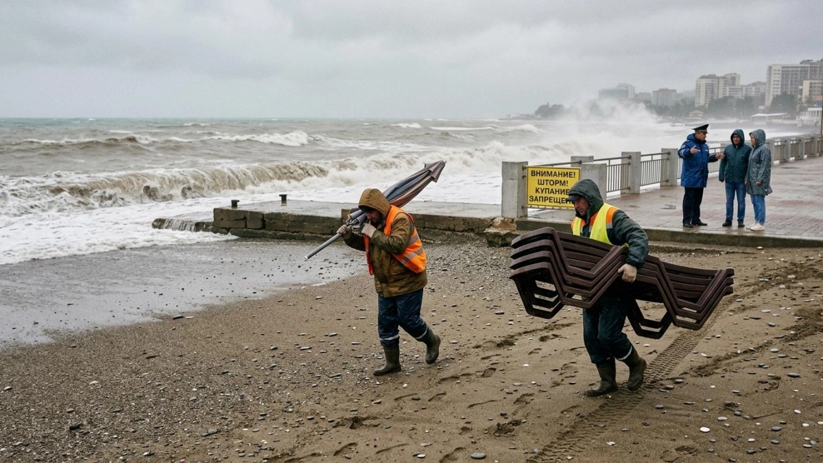 В Сочи ждут резкий подъём рек: 1600 спасателей переведены в готовность