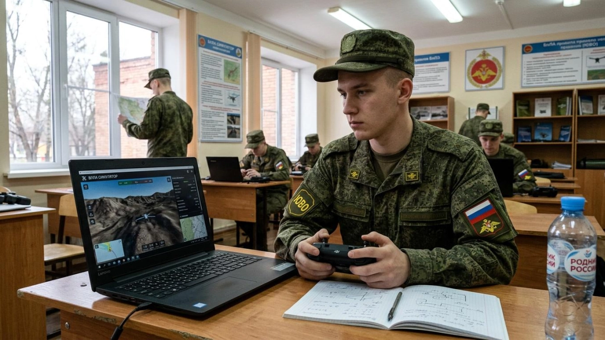 Краснодарский студент взял академотпуск ради службы оператором дрона-минёра