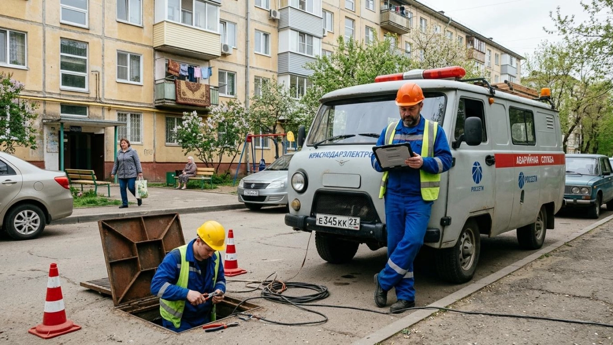 Более 60 улиц Краснодара остались без света в субботу