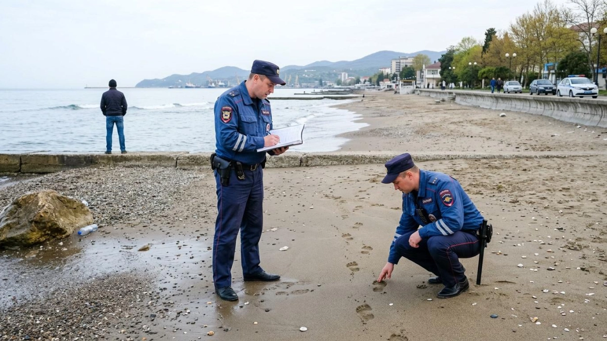 Пьяный мужчина напал на девушек на пляже в Туапсе: полиция ищет нападавшего