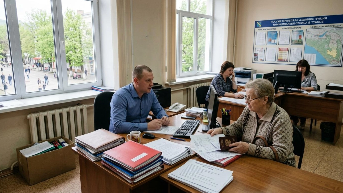 В Туапсе принимают документы от пострадавших при атаке БПЛА даже в выходные