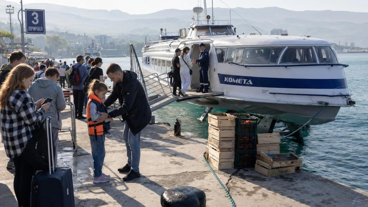 «Комета» свяжет Сочи и Геленджик с 20 мая: билеты от 5400 рублей