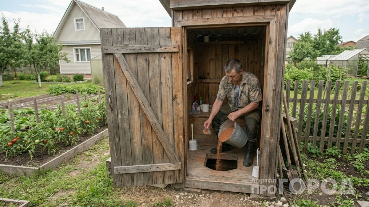 Дачный туалет больше не воняет: засыпьте этот порошок в яму — и органика растворится на глазах