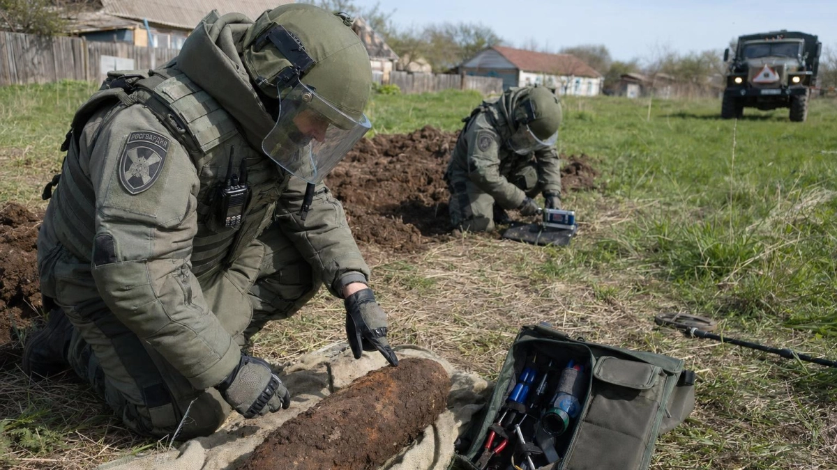 На Кубани при земляных работах нашли 203-мм снаряд времен ВОВ