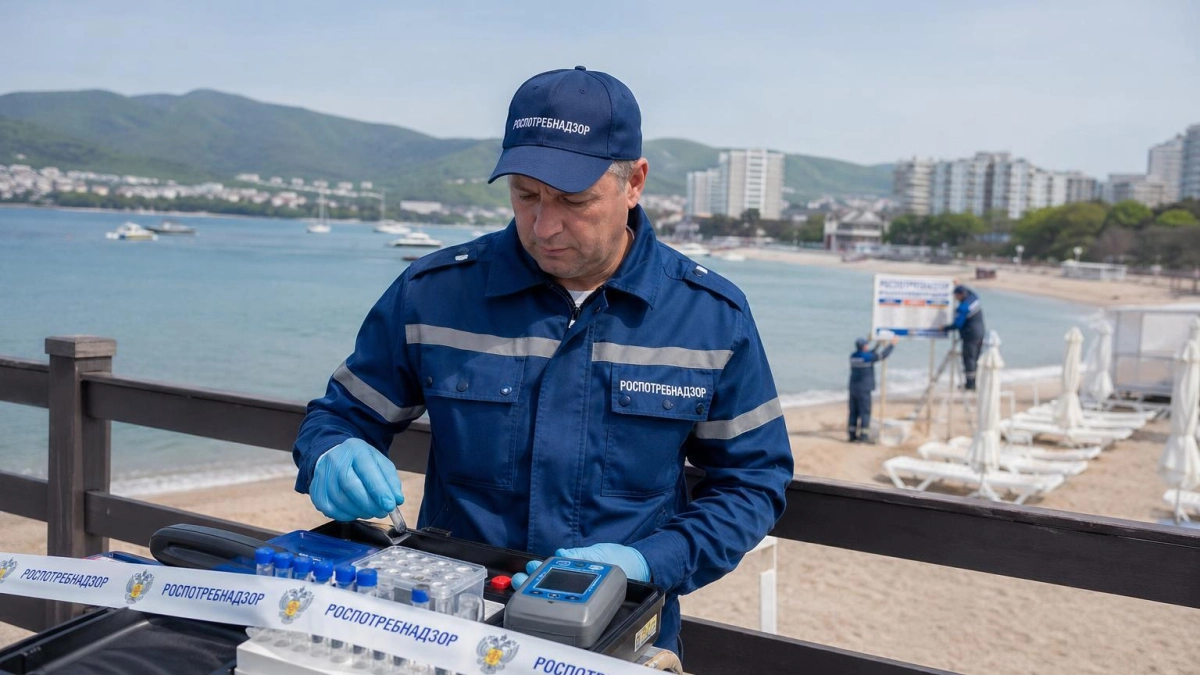 Роспотребнадзор проверил воду в 22 точках бухты Геленджика — всё чисто