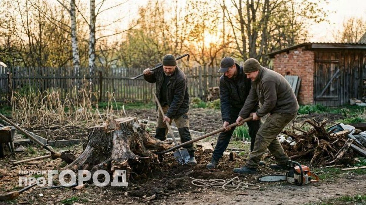 Забудьте про тяжелую лопату: китайский способ убрать старый пень с участка без капли пота и лишних затрат