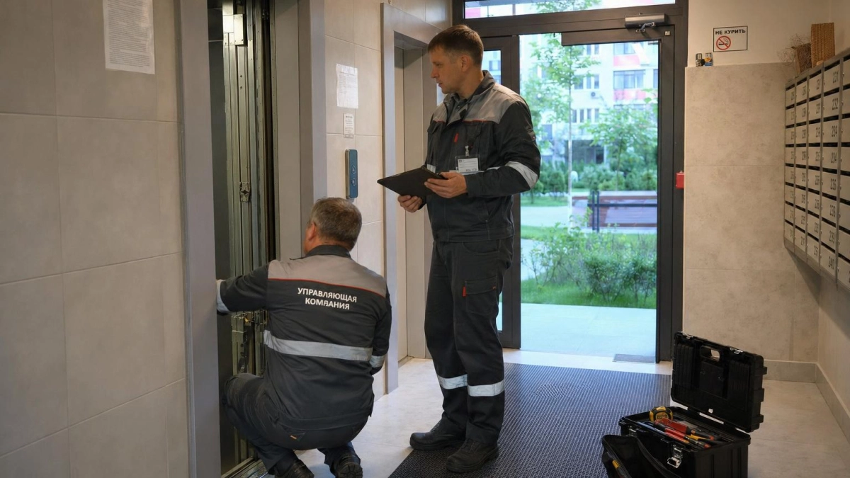 Лифт в краснодарском ЖК «Самолёт» просел на полметра во время сбоя