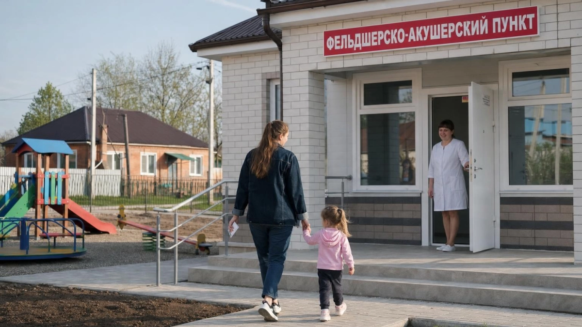 В поселке Щебенозаводском открылся ФАП для 420 жителей