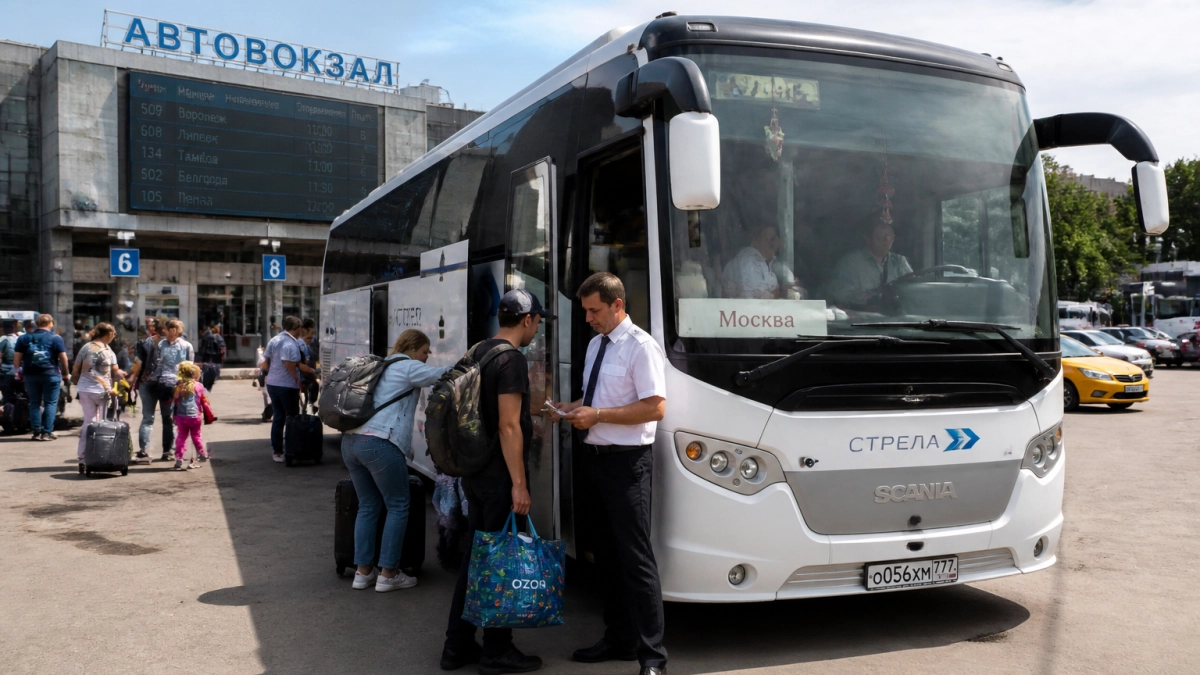 Автобус Москва — Сочи с остановкой в Краснодаре запустят 28 июня