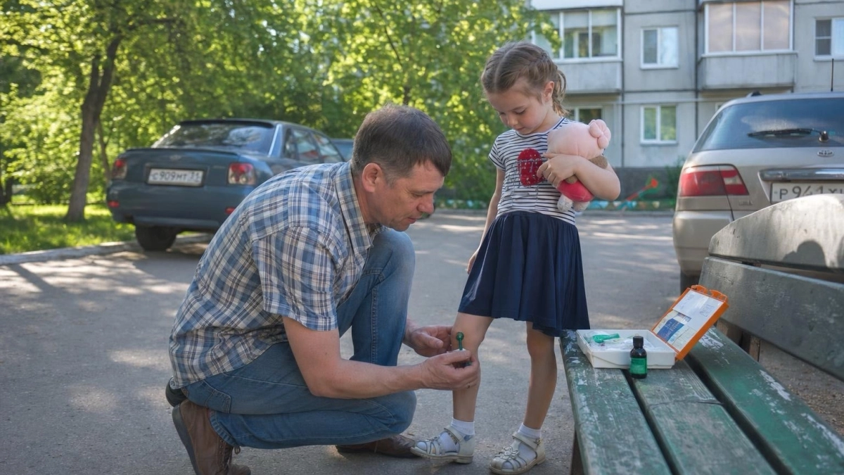 Почему в Европе дети не ходят с зелёными пятнами, а в России — сплошь «леопарды»
