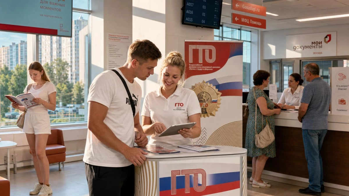 В МФЦ Краснодара открылся мобильный пункт ГТО — запись и консультации до 15 мая