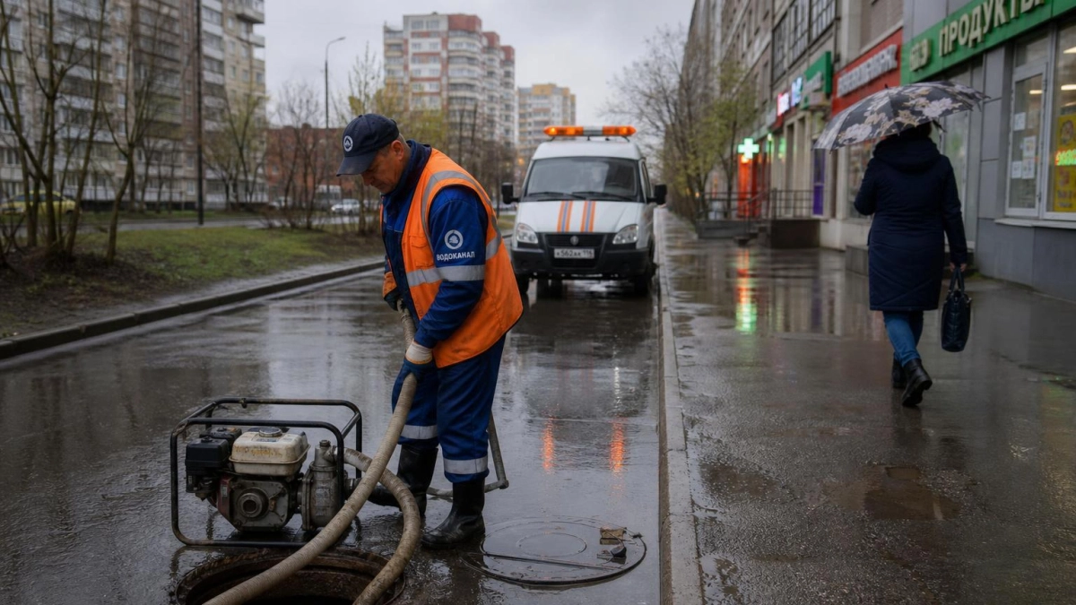 Ливень затопил тоннель в Армавире: движение встало, открыты объезды