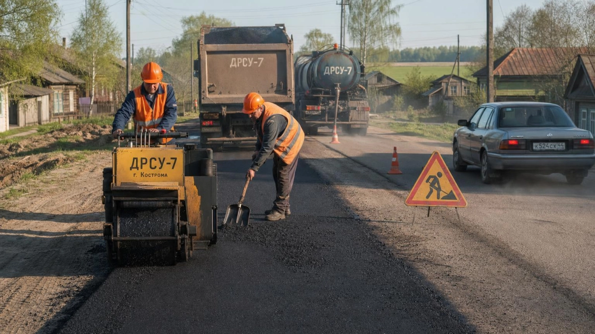 6 км дороги Журавская – Тихорецк обновят в Выселковском районе