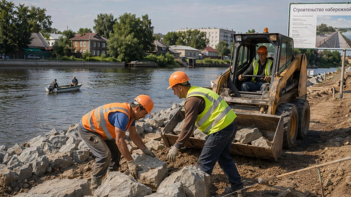 На укрепление берега Кубани в Армавире выделили более 1 млрд рублей