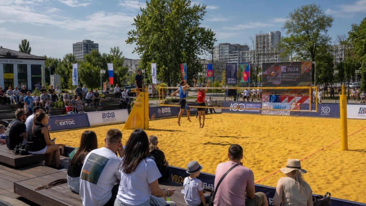 43 пары сразятся в Краснодаре на первом этапе чемпионата России по пляжному волейболу