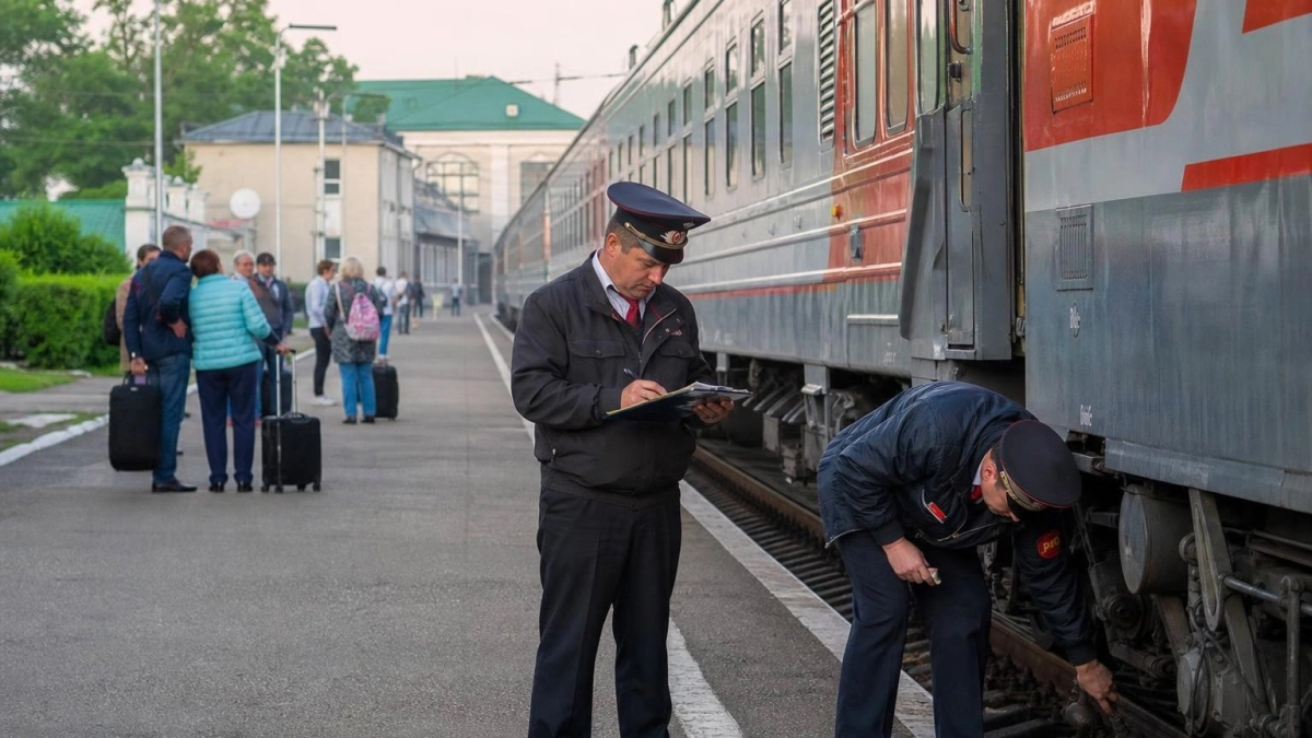 Поезд «Адлер — Нижневартовск» столкнулся с авто на путях: водитель погиб