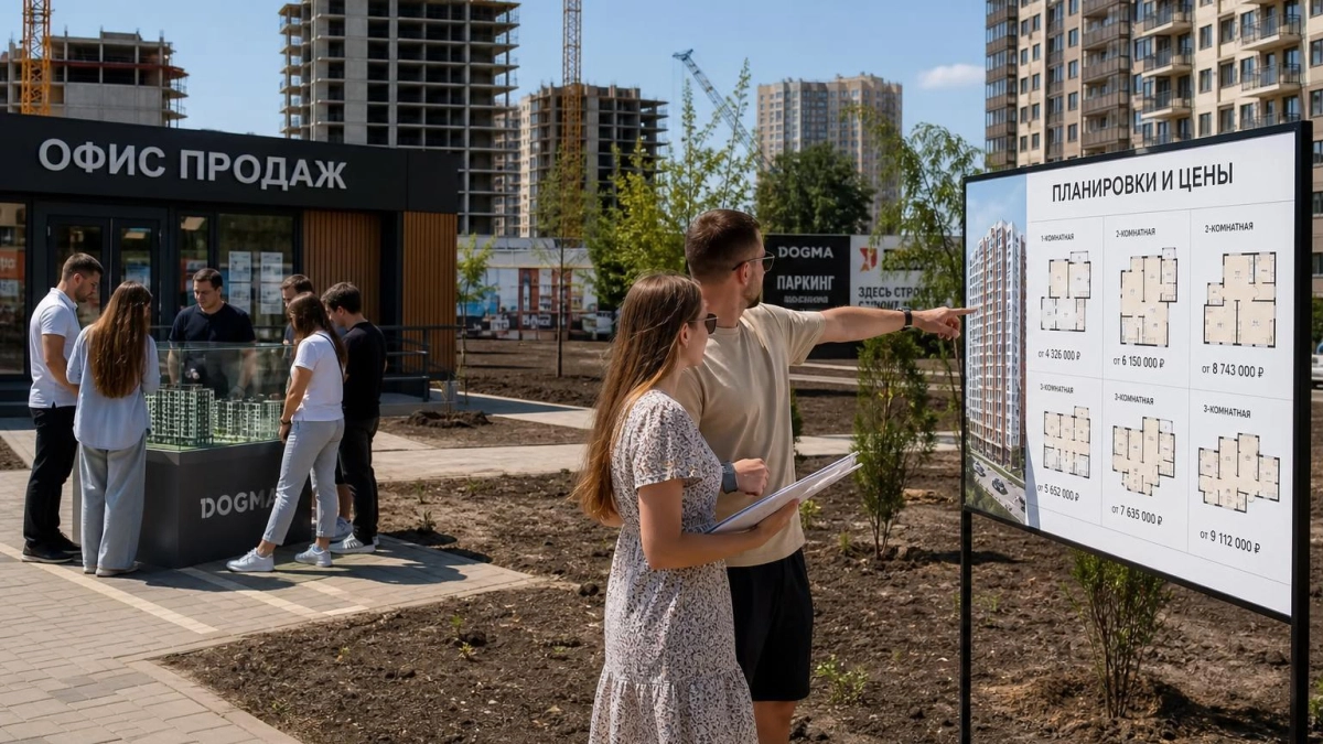 Краснодарский край лидирует по сроку нераспроданных новостроек — 5,5 года